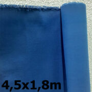 Tecido Forte RipStop Azul Lona de Algodão 4,5 x 1,8 metros Impermeável e Resistente