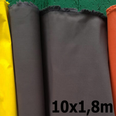 Tecido Forte RipStop Marrom Lona de Algodão 10,0 x 1,80 metros Impermeável e Resistente
